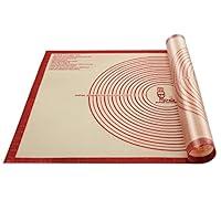 Algopix Similar Product 19 - Nonslip Silicone Pastry Mat Extra