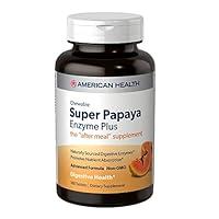 Algopix Similar Product 12 - American Health Super Papaya Enzyme