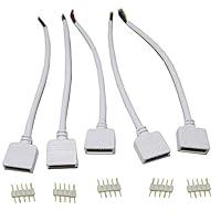 Algopix Similar Product 19 - LEDENET 5pin Male Connector Wire Cable