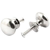 Algopix Similar Product 13 - uxcell 2Pcs Silver Tone Metal Cabinet