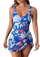 Algopix Similar Product 6 - Womens Swim Romper Builtin Bra