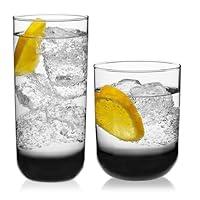 Algopix Similar Product 5 - Libbey Polaris Tumbler and Rocks Glass
