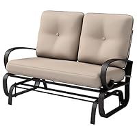 Algopix Similar Product 3 - Giantex Outdoor Glider Bench Patio 2