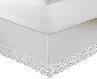 Algopix Similar Product 17 - Greenland Home Crochet Lace Bed Skirt
