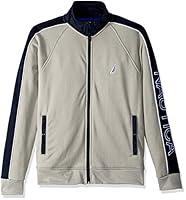 Algopix Similar Product 3 - Nautica Mens Full Zip Track Jacket