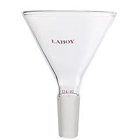 Algopix Similar Product 1 - Laboy Glass Jointed Powder Funnel