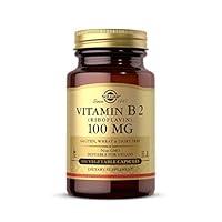 Algopix Similar Product 1 - Solgar Vitamin B2 Riboflavin 100mg