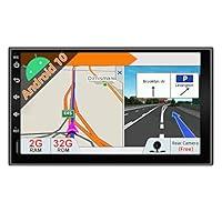 Algopix Similar Product 17 - Double Din Car Stereo Android 90 Quad
