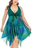 Algopix Similar Product 11 - Womens Two Piece Swimsuit Plus Size