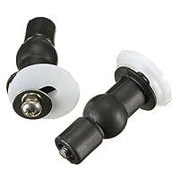 Algopix Similar Product 7 - 1 Pair WC Toilet Seat Hinges Commode