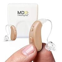 Algopix Similar Product 13 - MDHearingAid AIR Hearing Aid Set of