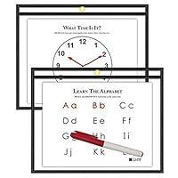 Algopix Similar Product 15 - CLine Reusable Dry Erase Pockets 12 X