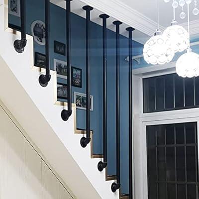 EZ Handrail 1.9 in. Aluminum Round ADA Handrail White End Loop