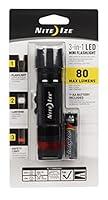 Algopix Similar Product 13 - 3IN1 LED MINI FLSHLT BLK