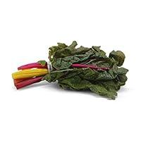 Algopix Similar Product 20 - Greens Chard Rainbow Organic, 1 Bunch