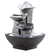 Algopix Similar Product 15 - Whinop 3 Tiered Feng Shui Water Feature