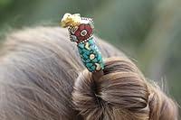 Algopix Similar Product 18 - Wooden hair pick for kawaii hairstyle