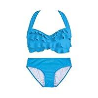Algopix Similar Product 5 - Fin Fun Sea Wave Mermaid Bikini Set