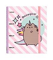 Algopix Similar Product 18 - Erik  Pusheen Premium 4 Ring Binder 
