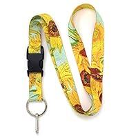 Algopix Similar Product 8 - Buttonsmith Van Gogh Sunflowers Premium