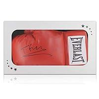 Algopix Similar Product 9 - Tyson Fury Signed Red Boxing Glove In