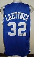 Algopix Similar Product 7 - Autographed Christian Laettner Uniform
