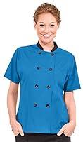 Algopix Similar Product 3 - Womens Lightweight Chef Coat XS3X 9
