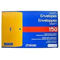 Algopix Similar Product 5 - Top Flight Kraft Box Quality Envelopes