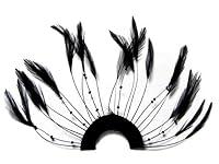 Algopix Similar Product 4 - 1 Piece  Black Half Beaded Pinwheel