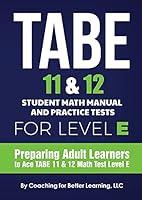 Algopix Similar Product 14 - TABE 11 and 12 Student Math Manual and