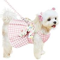 Algopix Similar Product 14 - ABRRLO Cute Plaid Dog Dress Harness