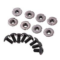 Algopix Similar Product 18 - Prettyia 8 Pairs Alloy Inline Skates