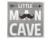 Algopix Similar Product 13 - Little Man Cave Boys Nursery Wood Sign