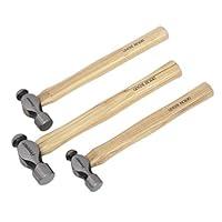 Algopix Similar Product 17 - Sealey Ball Pein Hammer Set 3pc Hickory