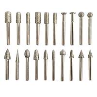 Algopix Similar Product 13 - Set of 20 14 Shank Diamond Coated