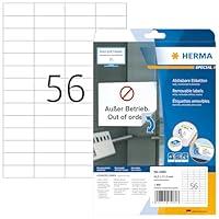 Algopix Similar Product 18 - HERMA Self Adhesive Removable Labels