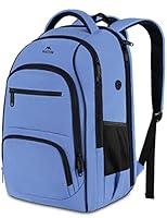 Algopix Similar Product 11 - MATEIN Blue Backpack Anti Theft TSA 17