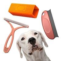 Algopix Similar Product 13 - Pet Hair Remover Set  Carpet Rake for