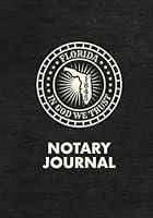 Algopix Similar Product 1 - Florida Notary Journal Notary Log Book