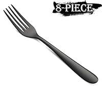Algopix Similar Product 14 - Black Dessert Forks Black Salad Fruit