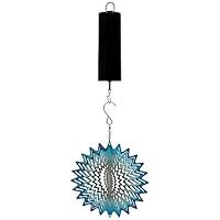 Algopix Similar Product 10 - Sunnydaze 3D Whirligig Blue Star Wind