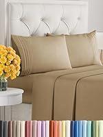 Algopix Similar Product 16 - Queen Size 4 Piece Sheet Set  Comfy