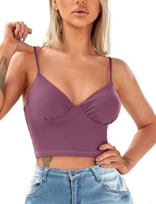 Tank Top with Built In Bra for Women, Sleeveless Tank Tops for Women, Plus  Size Tank Tops, Camisole Tank Top, Tank Tops for Women Sexy Casual, Basic