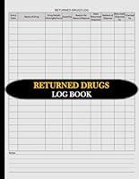 Algopix Similar Product 15 - Returned Drugs Log Book Medication
