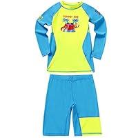 Algopix Similar Product 2 - Kids Swimsuit Wetsuit Boy Girl Swimwear