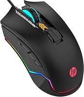 Algopix Similar Product 11 - HP Wired Gaming Mouse LED RGB Backlit