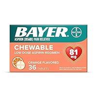 Algopix Similar Product 19 - Aspirin Regimen Bayer 81mg Chewable