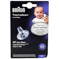 Algopix Similar Product 2 - Braun Thermoscan Lens Filters 40 ea