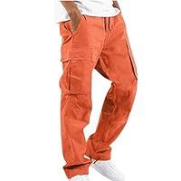 Algopix Similar Product 3 - Firshop Cargo Pants for Men Baggy