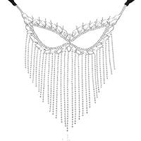 Algopix Similar Product 9 - Cat Eye Marquise Fringe Austrian